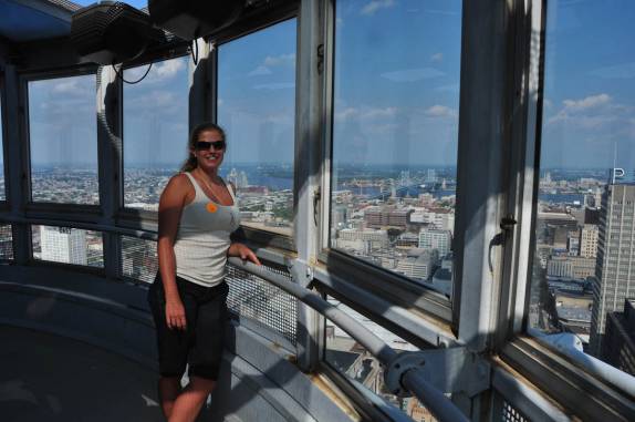 Visita à torre do City Hall de Philadelphia, na Pennsylvania, nos Estados Unidos